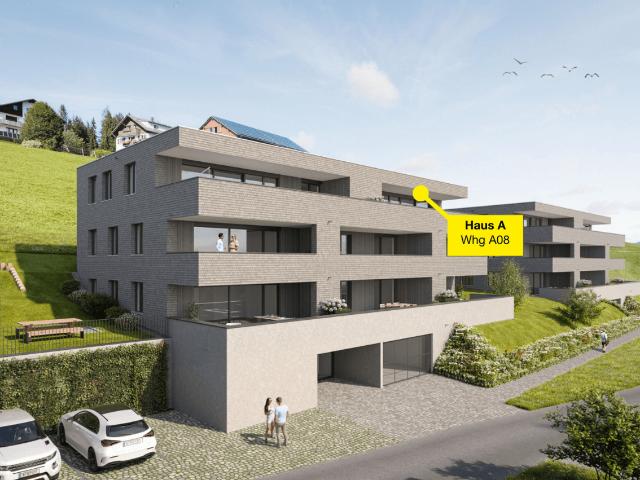 4 Zimmer Dachgeschosswohnung | A08