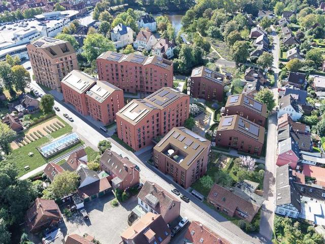 4 Zimmer Dachterrassen Wohnung Gummischmidt Quartier H3 WE11
