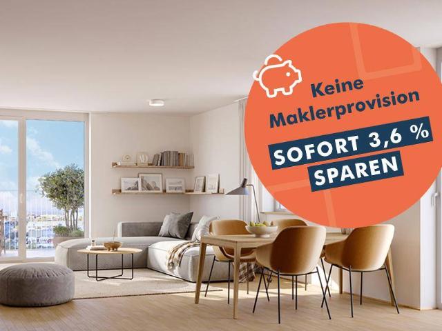 4 Zimmer Eckwohnung mit zwei Balkonen mit 21 m² West Nord