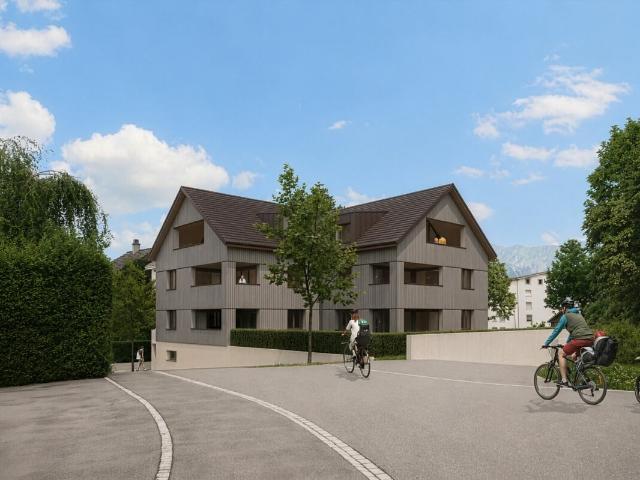 4 ½ Zimmer Eigentumswohnung an idyllischer, ruhiger Wohnlage in Buchs