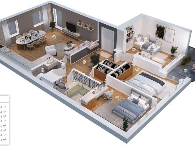 4 Zimmer Eigentumswohnung 1030 Wien | 72 m² | Saniert I 2 Loggien, Garage & Keller | sanierter Wohntraum am Rennweg