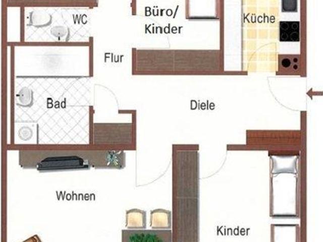 4 Zimmer Eigentumswohnung 104m² mit Garage in Top Lage von SHA