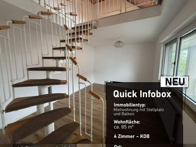 4 Zimmer Etagenwohnung mit Balkon und Stellplatz in LÃ¼denscheid