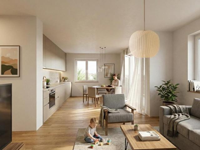 4 Zimmer Familienparadies: Neubau Erstbezug mit 2 Bädern, Privatgarten und eigenem Stellplatz!