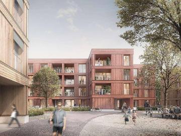 4 Zimmer Gartenwohnung mit großzügiger Grünfläche und Loggia