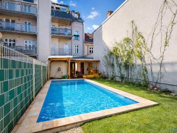 4 Zimmer Gartenwohnung mit Pool nahe Schloss Hetzendorf