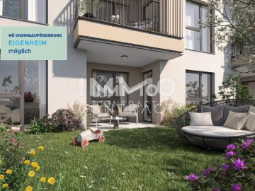 4 Zimmer Gartenwohnung! Erstbezug!