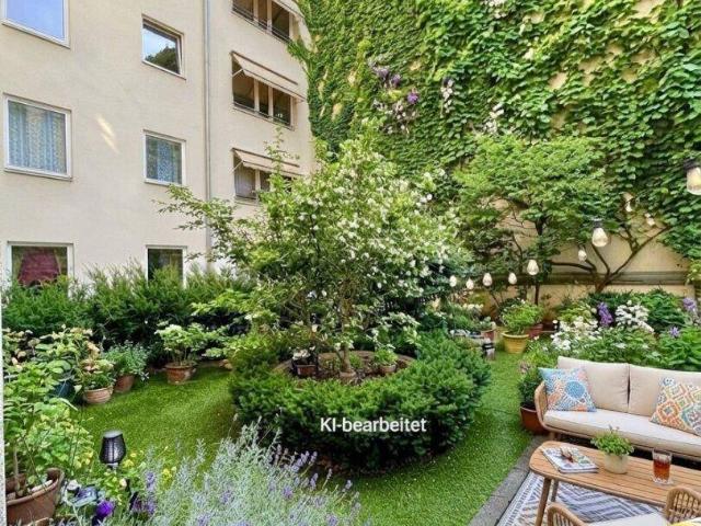 4 Zimmer Garten Apartment mit ruhiger Innenhofterrasse | teilweise möbliert