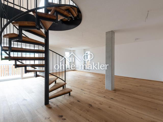 4 Zimmer Maisonettewohnung, Balkon mit Grüntenblick B 22