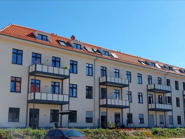 4 Zimmer Mezzanine mit Balkon, Einbauküche und Fußbodenheizung in Zossen