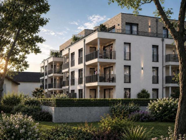 4 Zimmer Neubauwohnung mit 11 Fensterfronten in Süd und Westausrichtung