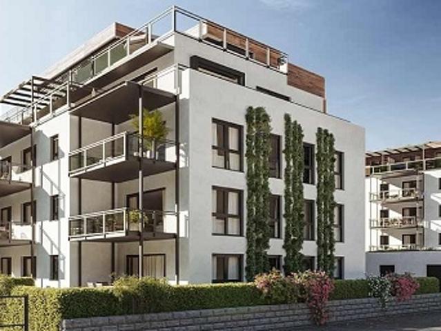 4 Zimmer Neubauwohnung mit Tiefgarage, Balkon und Bergblick in zentrumsnaher Lage von Füssen!