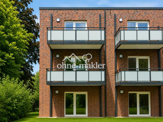 4 Zimmer Neubauwohnung mit Balkon/Terrasse in Kappeln an der Schlei WBS erforderlich!