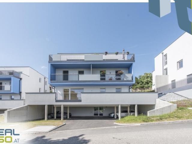 4 Zimmer Neubauwohnung mit Fernblick + ca. 51m² Terrasse Nahe Linz!