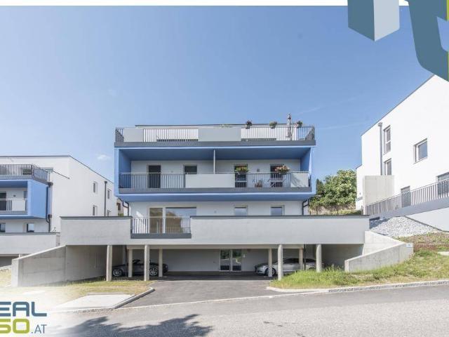4 Zimmer Neubauwohnung mit Fernblick + ca. 51m² Terrasse Nahe Linz!