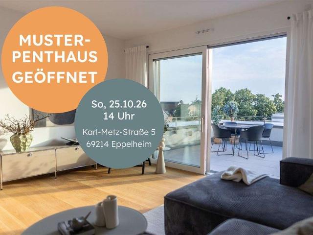 4 Zimmer Neubauwohnung mit grünem Innenhof & direkter Heidelberg Anbindung