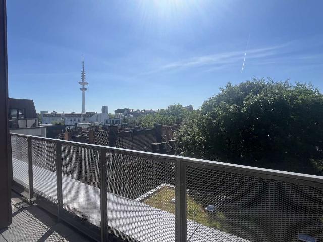 4 Zimmer Neubau Endetage mitten im beliebten Szeneviertel der Schanze