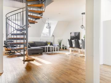 4 Zimmer Penthouse Wohnung
