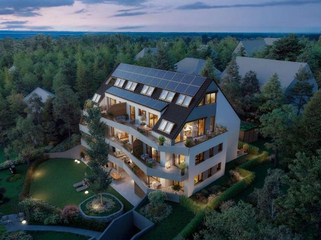 4 Zimmer Penthouse umlaufende Dachterrasse