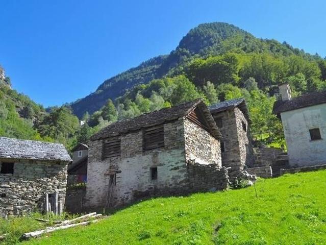 4.Zimmer Rustico zum Ausbauen mit viel ebenem Wiesland / 4 Zimmer Rustico zum Renovieren mit viel Wiesland
