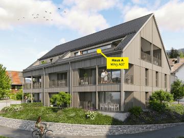 4 Zimmerwohnung mit Dachterrasse| A07