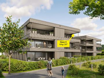 4 Zimmerwohnung mit Dachterrasse | C07