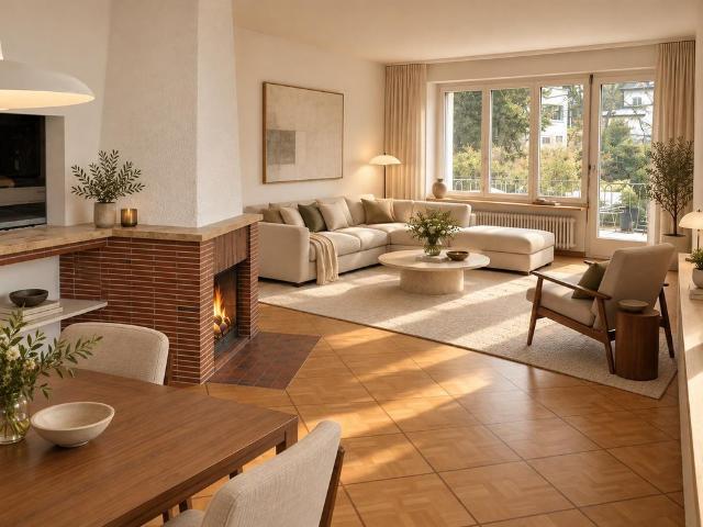 4 1/2 Zi Wohnung mit grossem Garten in Muri b. Bern