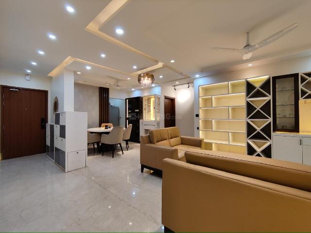 4.5 BHK Apartment in Thanisandra for rent Bengaluru. The reference number is 21358582