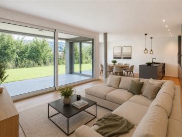4.5 Gartenwohnung mit Blick auf die Aare