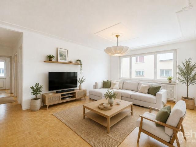 4.5 pièces à rénover dans un immeuble très bien entretenu