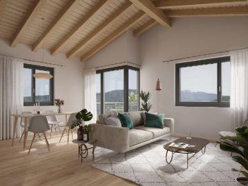 4,5 pièces en duplex dans une villa contiguë