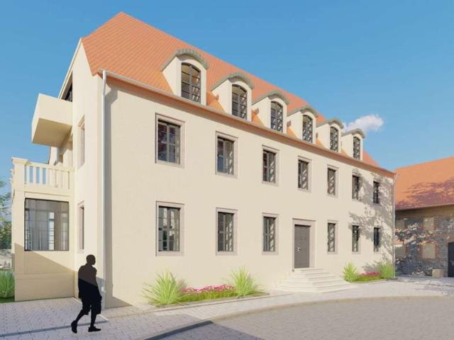 4,5 R Mais. Whg. mit Balkon, Terrasse und Garten