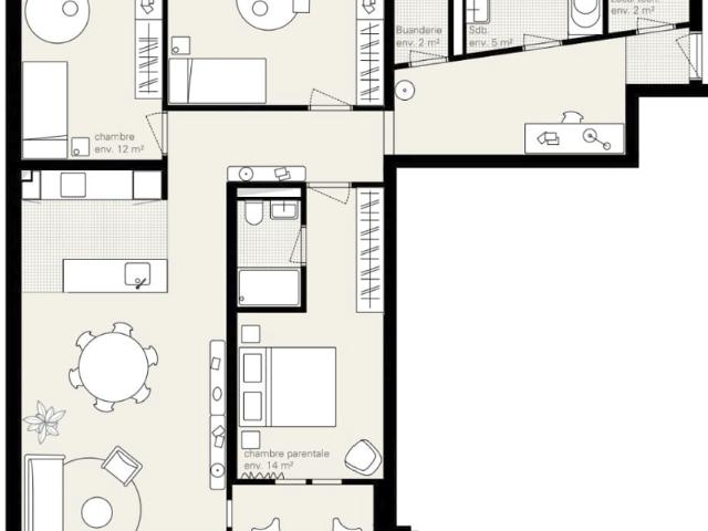 4,5 Zimmer Minergie in Lausanne