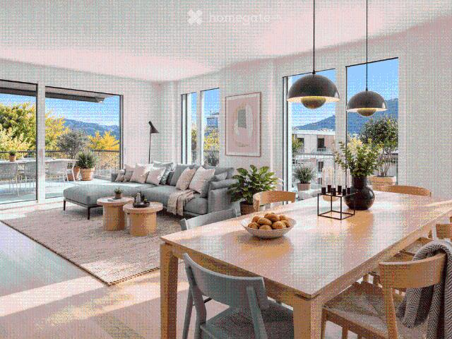 4.5 Zimmer Attikawohnung in Suhr mit grosser Dachterrasse