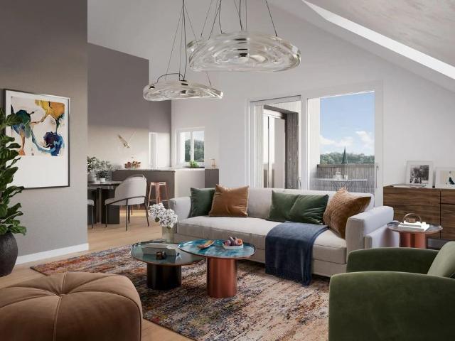 4.5 Zimmer Attikawohnung mit Balkon in Gansingen mieten