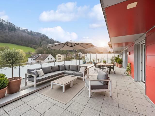 4.5 Zimmer Attikawohnung mit grosser Dachterrasse