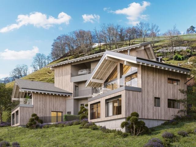 4.5 Zimmer Architektenchalet in Châtel sur Montsalvens