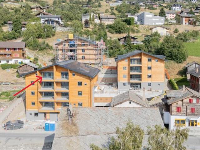 4.5 Zimmer Dachwohnung zur Miete Erstbezug: Neubau in Bürchen