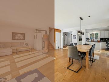 4.5 Zimmer Doppeleinfamilienhaus in ruhigem Wohnquartier von Kerzers