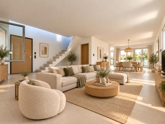 4,5 Zimmer Doppelhaus mit Balkonen