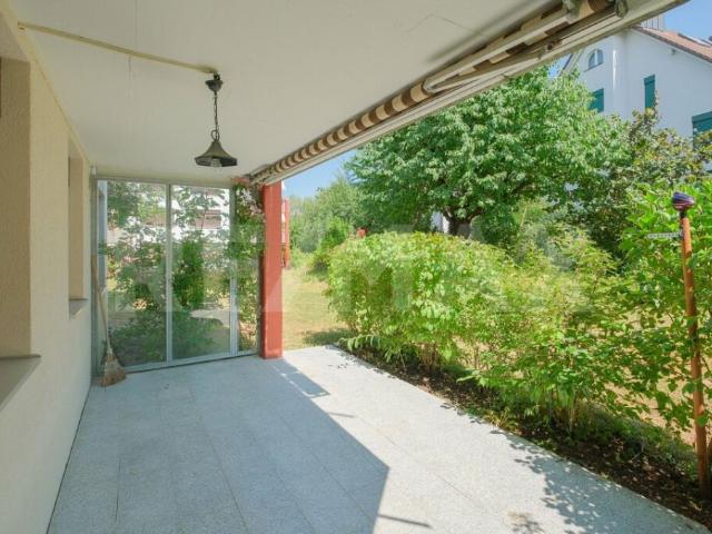 4.5 Zimmer Gartenwohnung: zentral, ruhig, voller Lebensqualität
