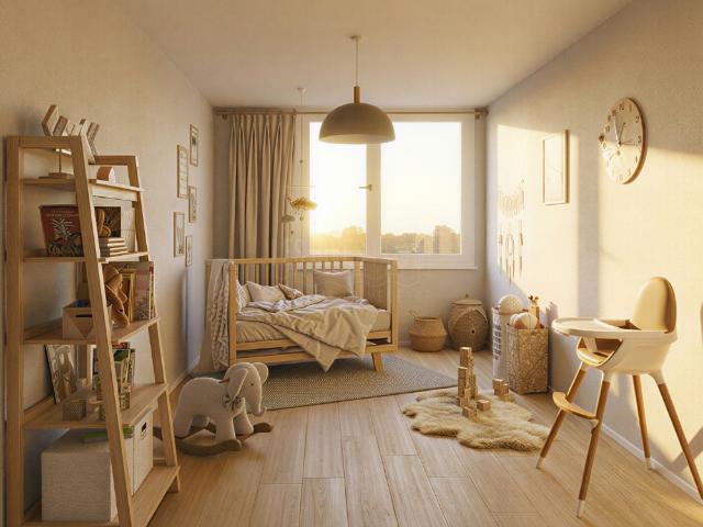 4,5 Zimmer im obersten Stockwerk – Südbalkon