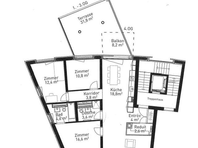 4.5 Zimmer Wohnung
