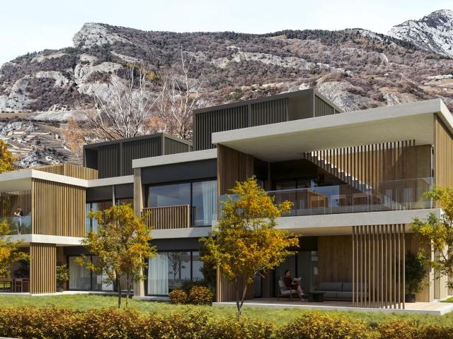 4,5 Zimmer Wohnung auf einer Ebene mit großer Terrasse