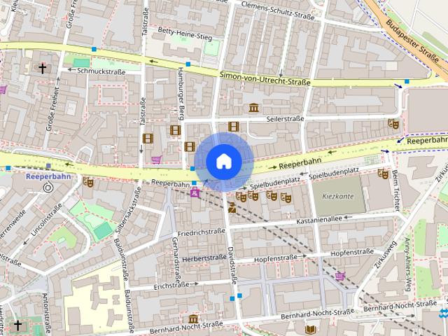 4,5 Zimmer Wohnung direkt auf der Reeperbahn
