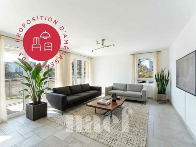 4,5 Zimmer Wohnung im 2. Stock mit Balkon zum Verkauf in Fribourg