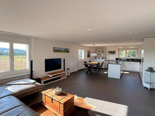 4.5 Zimmer Wohnung im Eigentumsstandard absolute Ruhe mit viel Grün in Hünenberg