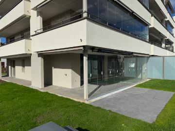 4,5 Zimmer Wohnung im Erdgeschoss – mit Terrasse und Garten