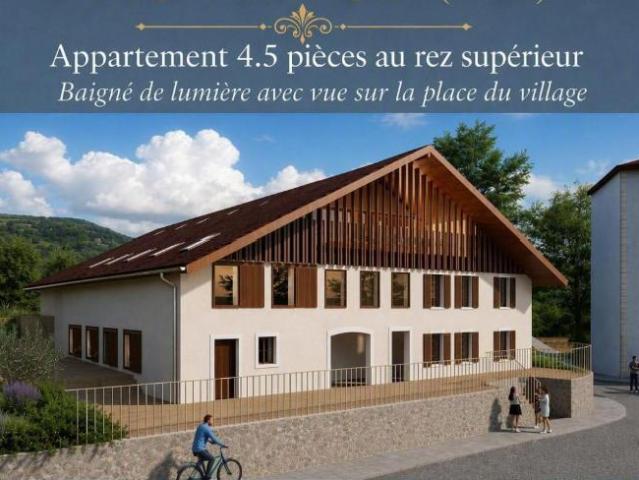 4.5 Zimmer Wohnung im Obergeschoss – Lichtdurchflutet mit Blick auf den Dorfplatz