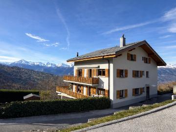 4.5 Zimmer Wohnung mit aussergewöhnlichem Blick auf die Alpen – Zweitwohnsitz in Nendaz zugelassen